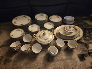 Kikusui China set 88pc Made in Japan - Picture 1 of 24