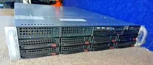 Supermicro server 2U 8bay 825-7 Dual E5-2620 6C CPU 32GB RAM X9DR3-LN4F+ - Picture 1 of 5