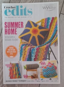 CROCHET EDITS BOOKLET - 5 Crochet Designs SUMMER HOME Beginner Friendly Tech - Picture 1 of 7