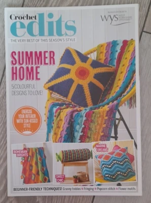 CROCHET EDITS BOOKLET  -  5 Crochet Designs  SUMMER HOME  Beginner Friendly Tech - Image 1 of 4