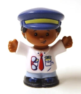 Fisher-Price Little People Modellino pilota afroamericano - Foto 1 di 6