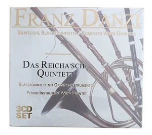 Franz Danzi: Sämtliche Bläserquintette Complete Wind Quintets 3CD Sealed Box Set - Picture 1 of 5