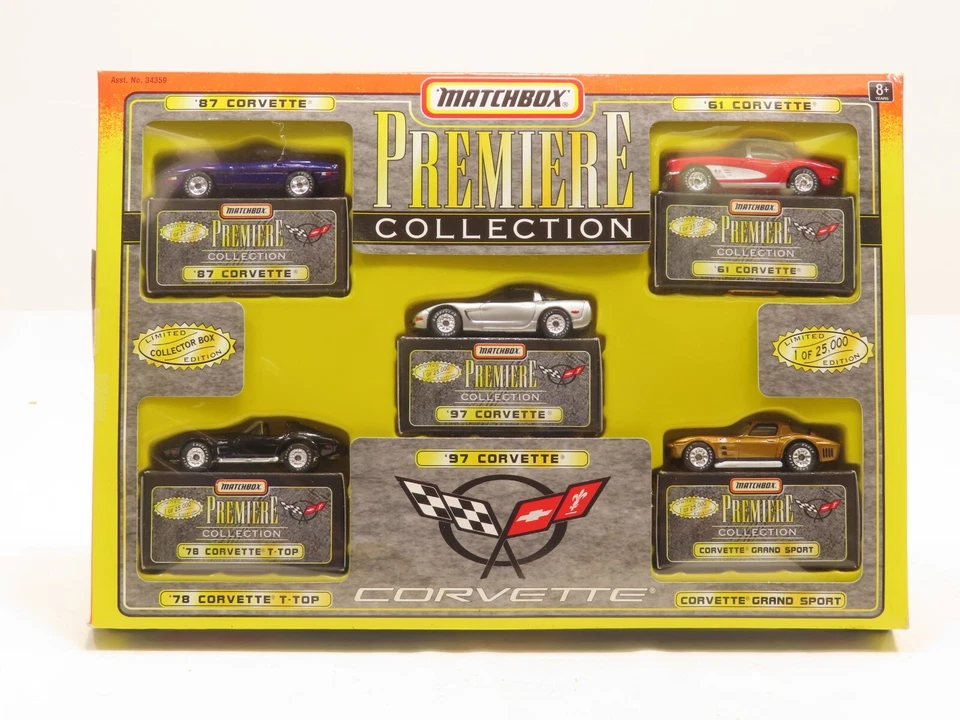 Matchbox 34359-4 97 Corvette Premiere Collection LN - Image 1 of 3