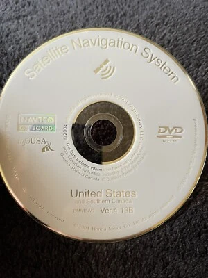 Acura 3.5 RL & MDX Touring 2005 2006 Navigation DVD Ver.4.13B ✅ - Image 1 of 4
