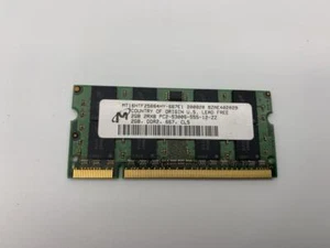 Micron 2GB 2Rx8 PC2-5300S DDR2-667 Laptop RAM - Picture 1 of 6