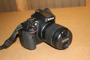 Nikon D D5100 16.2MP Digital SLR Camera w/ AF-S DX VR 18-55mm - Picture 1 of 11