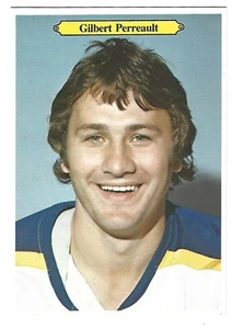 1980 OPC SUPER PHOTO #2 GILBERT PERREAULT HOF NM/MT - HIGH GRADE CARD !!! - Picture 1 of 1