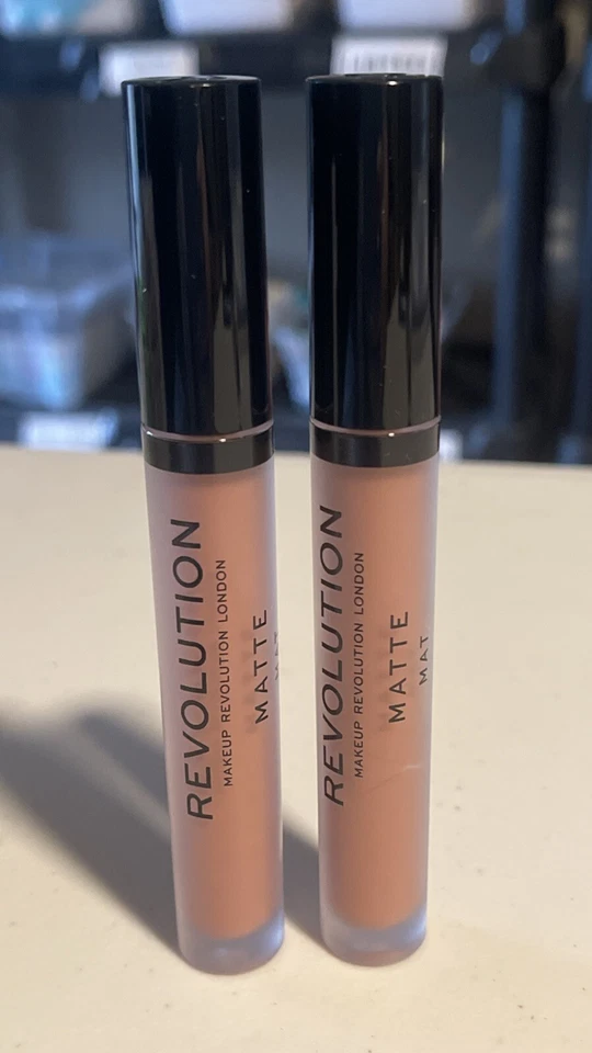 Lot of (2) Revolution Matte Liquid Lipstick #110 CHAUFFEUR - Image 1 of 2