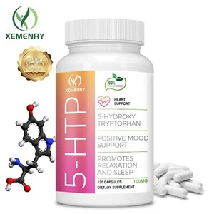 5-HTP (5-hydroxytryptophan) 100mg - Neurotransmitter Support,Help Against Stress - Imagen 1 de 12