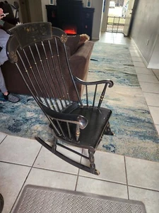 1887 S Bent & Brothers Rocking Chair - Picture 1 of 4