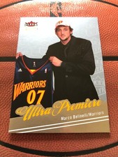 2007-08 Fleer Ultra - Marco Belinelli - PLATINUM MEDALLION ROOKIE - #'D/25