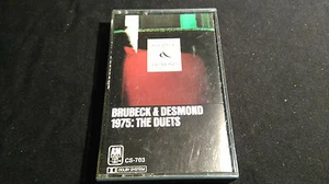 BRUBECK & DESMOND 1975: THE DUETS *RARE US MC TAPE 1975* - Picture 1 of 2