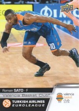 2015-16 Upper Deck Euroleague Basketball #E39 Romain Sato