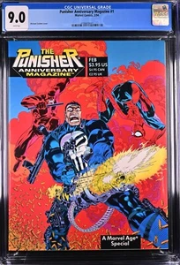 Punisher Anniversary Magazine #1 Marvel Comics 1994 CGC 9.0 - Picture 1 of 4