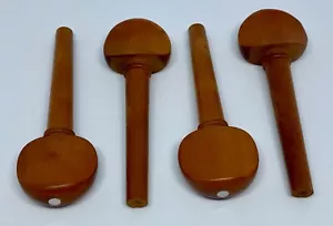 Violoncello Stimmwirbel, Jujube Holz Mit Kreis Intarsien, Lebensgroß 4/4 - Bild 1 von 3