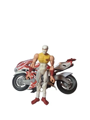 GI Joe Sigma 6 Cobra Ninja Hovercraft 10" Motorcycle With Storm Shadow 2005 - Image 1 of 4