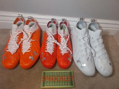 UA UNDER ARMOUR SPOTLIGHT LUX MC THREADLOCK FOOTBALL CLEATS, 3023959, NEW - Image 1 of 4