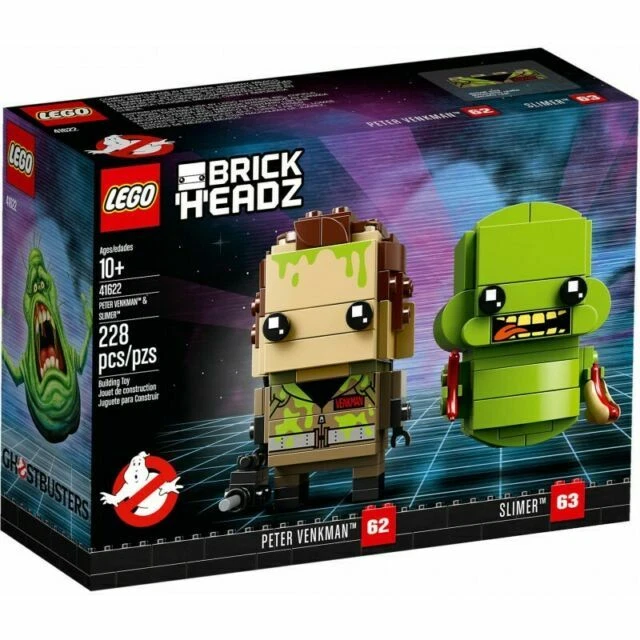 LEGO BRICKHEADZ: Peter Venkman & Slimer (41622)