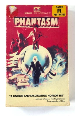 vtg 1977 BETA Tape Phantasm horror NOT VHS Embassy Betamax - Image 1 of 4