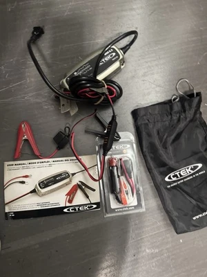 Car Battery Charger CTEK Battery Fits Charger - MUS 4.3 + Car Lighter Charger !! - Image 1 of 4