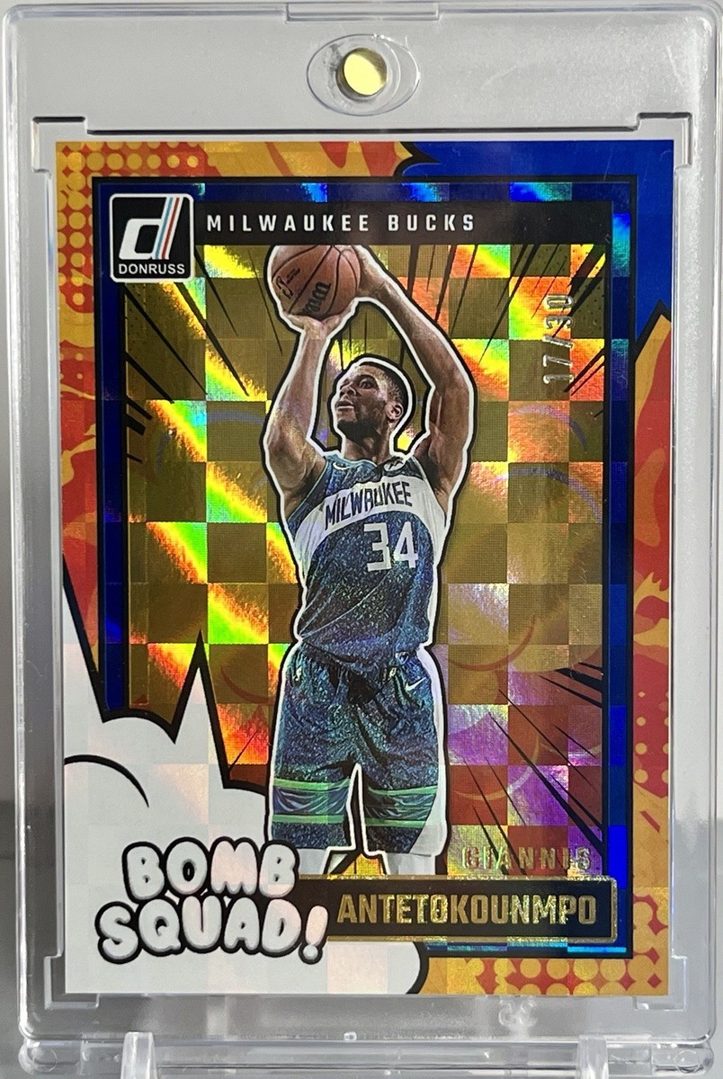 Donruss Giannis Antetokounmpo Basketball Milwaukee Bucks Donruss Giannis Antetokounmpo Basketball Milwaukee Bucks