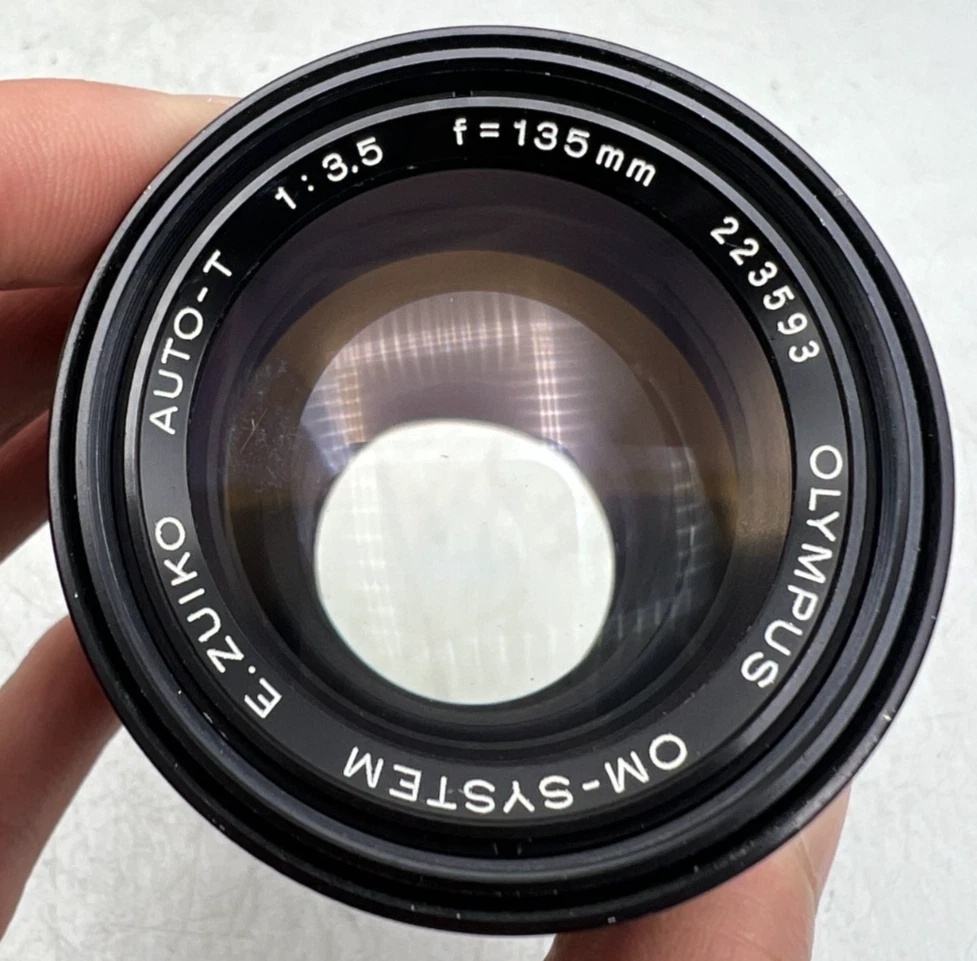 F/3.5 Camera Lenses Olympus Zuiko 135mm Focal for sale | eBay