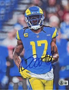 Davante Adams Signed 8x10 Picture Photo Beckett BAS COA Los Angeles Rams AUTO - Picture 1 of 1