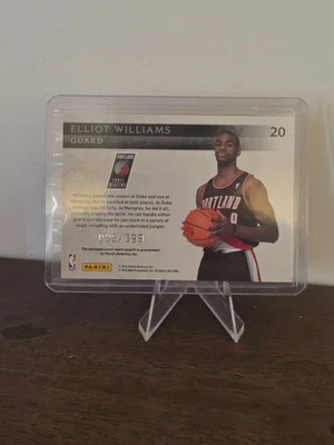 2010-11 Panini Threads - Rookie Collection Materials Elliot Williams #20 /399... - Image 1 of 4