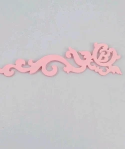 Barbie Victoriana Casa de Sueño Vintage Repuesto Decoración Exterior Pieza Rosa Ornamentado - Imagen 1 de 2