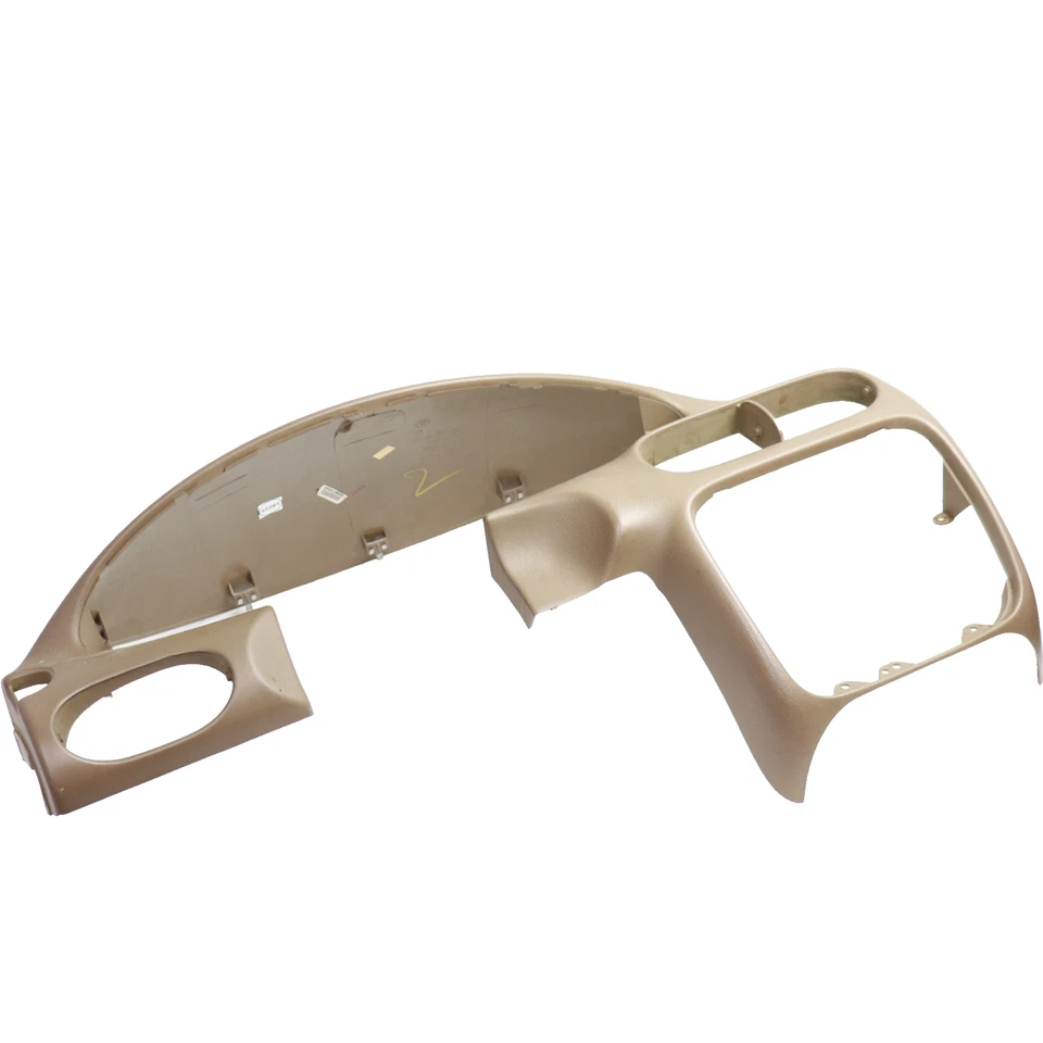 1995-00 Dodge Stratus moldura acabamento em torno do pedômetro painel surround fabricante de equipamento original marrom - Imagem 1 de 4