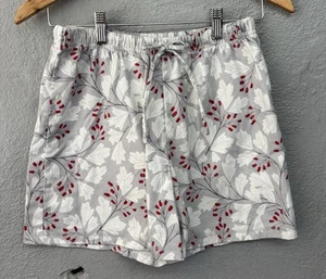 Garnet Hill RN102816 Pajama Shorts womens Organic Pima Cotton Flannel Size XS - Picture 1 of 11