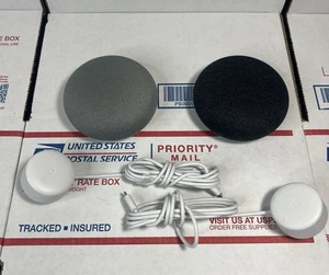 2 Google Home Mini Smart Speakers ( HOA ) - SAME DAY SHIP - WARRANTY! - Picture 1 of 6