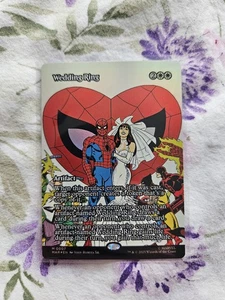 Ehering - 0007 - M - Randlos - Folie - Marvel's Spider-Man - MTG - Neuwertig - Bild 1 von 2