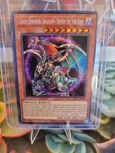 NM Yugioh Chaos Emperor Dragon Envoy of the End IOC-EN000 25th Reprint (IOC-000) - Picture 1 of 2