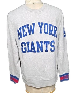 Mitchell & Ness NFL Throwbacks New York Giants girocollo grigio uomo medio NYG - Foto 1 di 10