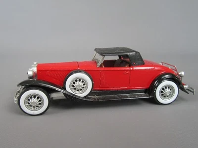 C770 Solido Hachette France Duesenberg J Spider 1935 Red 1:43 Age Golden - Image 1 of 4