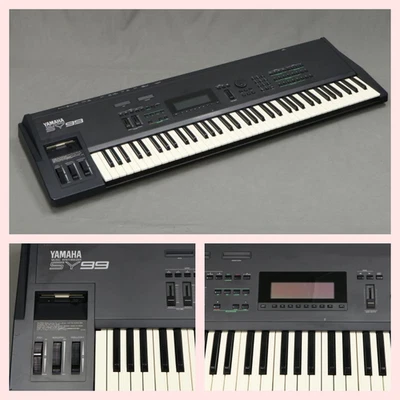 Yamaha SY99 Synthesizer  Musical Digital Workstation 76Key Keyboard Music - Image 1 of 4