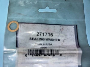 OEM Briggs & Stratton Sealing Washer 271716 - Genuine - (BS4) - Picture 1 of 3