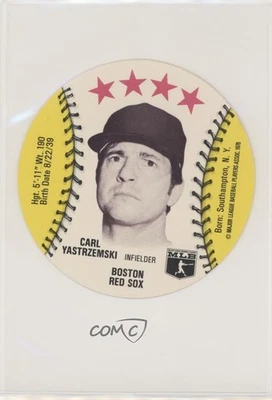 1976 MSA Discs Isaly's/Sweet William Carl Yastrzemski HOF - Image 1 of 2