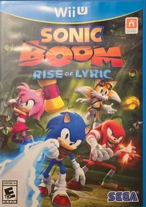 Sonic Boom: Rise of Lyric (Nintendo Wii U, 2014) COMPLETE disk/case/manual - Picture 1 of 3