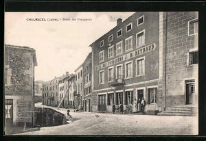 CPA Chalmazel, Hôtel des Voyageurs - Picture 1 of 2