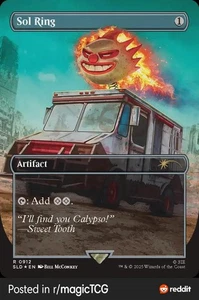 Solo Ring Secret Lair #0912 MTG Twisted Metal Preorder Secret Lair Playstation  - Picture 1 of 1