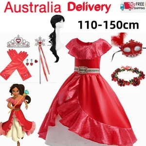 Elena Adventure Costume Kids Princess Of Avalor Disney Toddler Fancy Dress Girls - Picture 1 of 15