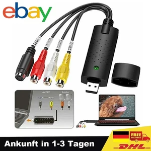 Video Grabber Audio USB 3.0 Mit Software Wandler VHS DVD Capture Konverter DHL - Bild 1 von 9