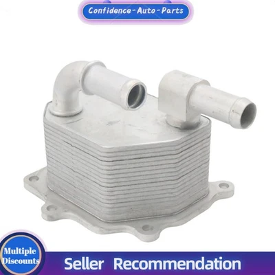 For 2013-2019 Ford Taurus Flex Explorer Edge Engine Oil Cooler 7T4Z6A642A US - Image 1 of 4