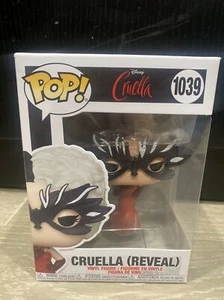 ¡Funko Pop caja defectuosa! Figura de vinilo nunca abierta de Disney - Cruella (Revelación) #1039 - Imagen 1 de 8