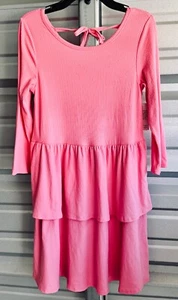 Epic Threads Big Girls Ribbed-Knit Tiered Ruffled Dress Measurements Listed - Picture 1 of 3