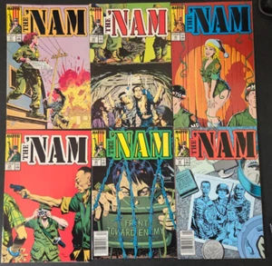 THE NAM #21-30 (1987) MARVEL COMICS FULL RUN OF 10 ISSUES! DOUG MURRAY NEWSSTAND - Picture 1 of 2