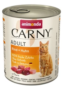 animonda Carny Adult Rind + Huhn 6x 800 g Katzenfutter Nassfutter - Bild 1 von 1