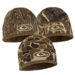 Drake Waterfowl MST Windstopper Camo Hunting Beanie - Picture 1 of 5